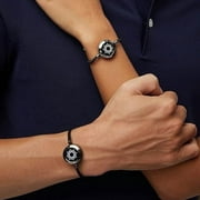 TOTWOO Long Distance Touch Bracelets for Couples, Vibration & Light up for Love Couples Bracelets | Long Distance Relationship Gifts for Girlfriend