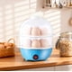 thumbnail image 1 of Mini Egg Cooker Acero inoxidable | Máquina de huevos cocidos eléctricos de doble capa | Cocina hasta 14 huevos | Aparato compacto para ahorrar espacio | Apagado rápido y automático | Negro Azul Rosa, 1 of 6