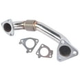 thumbnail image 6 of GELUOXI Heavy Duty Driver Side Exhaust Up Pipe for GMC Sierra Chevy Silverado 2500 3500 Duramax Diesel 6.6L 2001-2016 DP0127, 6 of 11