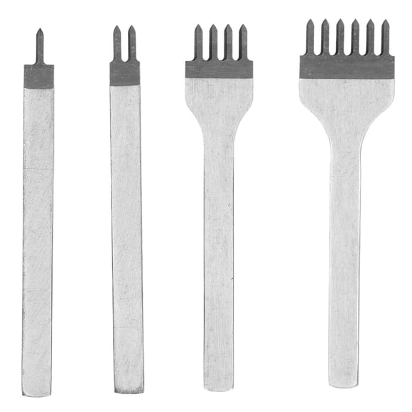 Diamant laçage 3 MM-6 MM diamant laçage couture ciseau ensemble bricolage cuir artisanat Kits HSS poinçonnage estampage broche ciseau(3mm)