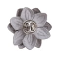 thumbnail image 4 of Broche de alfiler unisex jinwen para boda gris, 4 of 8