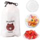 thumbnail image 1 of Bolsas de mantenimiento fresco, bolsas de sellado de plástico, cubierta de alimentos, sello universal de cocina, tapas de mantenimiento fresco (100 unidades), 1 of 5