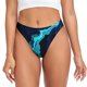 thumbnail image 1 of Fotbe Blue Marble And Gold Tanga Sin Costuras para Mujer con Estampado – Panties Invisibles, Transpirables y Cómodos para Uso Diario-Large, 1 of 6