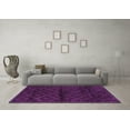 thumbnail image 3 of Ahgly Company Indoor Rectangle Abstract Purple Contemporary Area Rugs, 8' x 12', 3 of 4