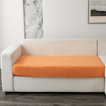 

PORK Stretch-Fit Sofa Seat Cover - Machine Washable Durable Spandex Protector for Home & Living Room