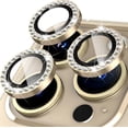 thumbnail image 1 of ZHAOCHENG Protector de lente de cámara para iPhone 14 Pro/14 Pro Max, vidrio templado HD + anillo de aluminio Protector de cámara para iPhone 14 Pro/14 Pro Max Cubierta de cámara dorada, 1 of 5