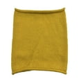 thumbnail image 2 of Duoif Neck Warmer, Neck Warmth Winter Warmth Scarf Double Thick Wool Windproof Scarf for Women for Men Scarf Men Yellow, 2 of 4