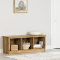 thumbnail image 2 of South Shore Fernley, Bedroom Bench, Nordik Oak, 2 of 10