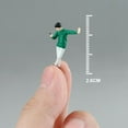 thumbnail image 7 of 1/64 Scale People Figures Trains Architectural Resin People Figures Crafts Hand Painted Mini People Figurines for Micro Landscapes Decor, 7 of 7