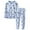 Sky Blue, variant on Gubotare Boys Long Sleeve Pajama Set Little Boys Pajamas for Toddler Clothes Set Cartoon Sleepwear Long Sleeve 2 Piece Kids Pjs (White,3-4 Years)