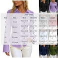 thumbnail image 3 of Neewe Plain Cardigan for Women V Neck Lightweight Trendy Long Sleeve Lapel Collar Zip Cardigans Daily, 3 of 7