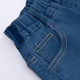 thumbnail image 6 of UQJfacai Girls Jean Shorts Baggy Wide Leg Cute Y2K Washed Denim Shorts for Teen Girl Summer Trendy Distressed Streetwear 3-16 Years, 6 of 9