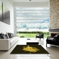 thumbnail image 7 of Ahgly Company Machine Washable Indoor Rectangle Transitional Night Black Area Rugs, 5' x 8', 7 of 7