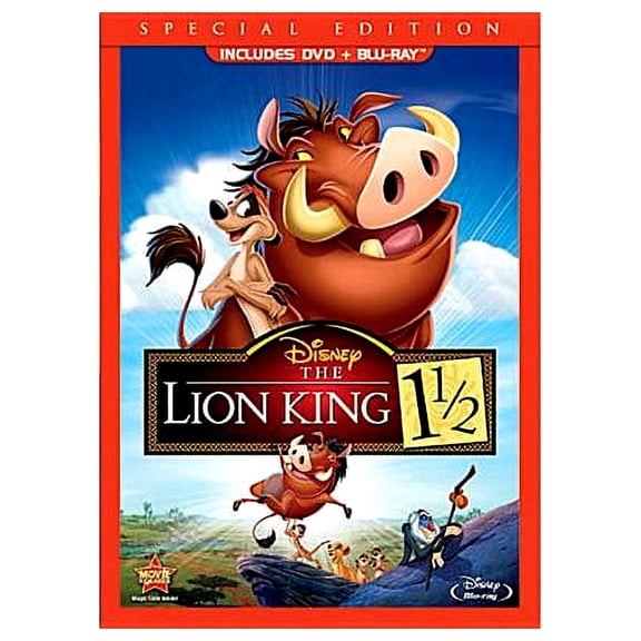 The Lion King 1 1/2 Special Edition (Two-Disc Blu-ray/DVD Combo in DVD Packaging)
