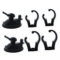 thumbnail image 1 of 4x Clips De Ventosa Strade Fareast Limited para Acuario Soporte Para Manguera De Pecera Luz LED Negra, 1 of 7