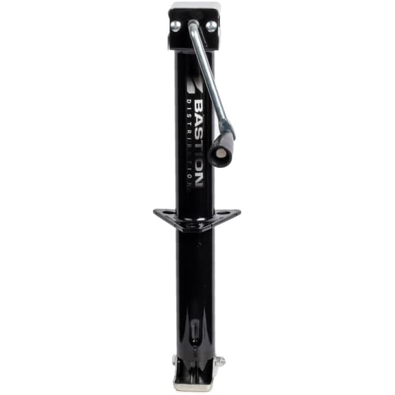 Bastion Distribution Heavy Duty Side Wind A-Frame Jack | 2000lb Load Capacity | Adjustable Drop Leg | Utility Trailer Stabilizing Jack | 14.5" to 22.5" Height | BD-SW-2000-A