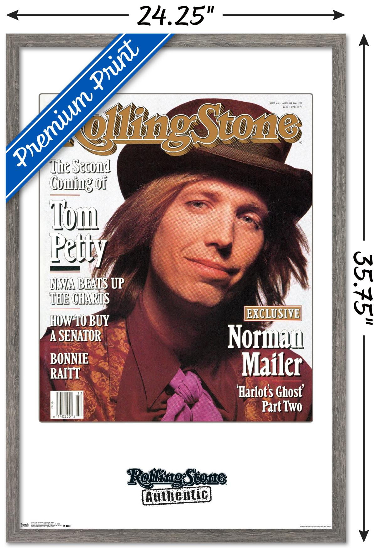 Rolling Stone Magazine - Tom Petty 1991 Wall Poster, 22.375