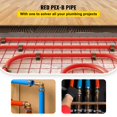thumbnail image 2 of PEX Pipe 1 Inch 500 FT Non-Oxygen Barrier Red PEX-B Flexible RV Sewer Hose Plumbing Radiant Heating, 2 of 6