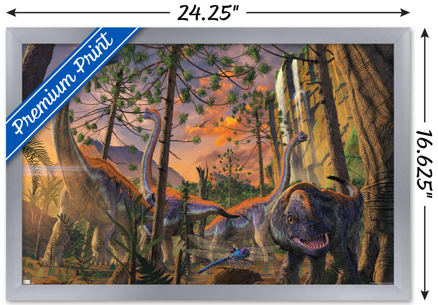 Vincent Hie - Curious Wall Poster, 14.725" x 22.375", Framed