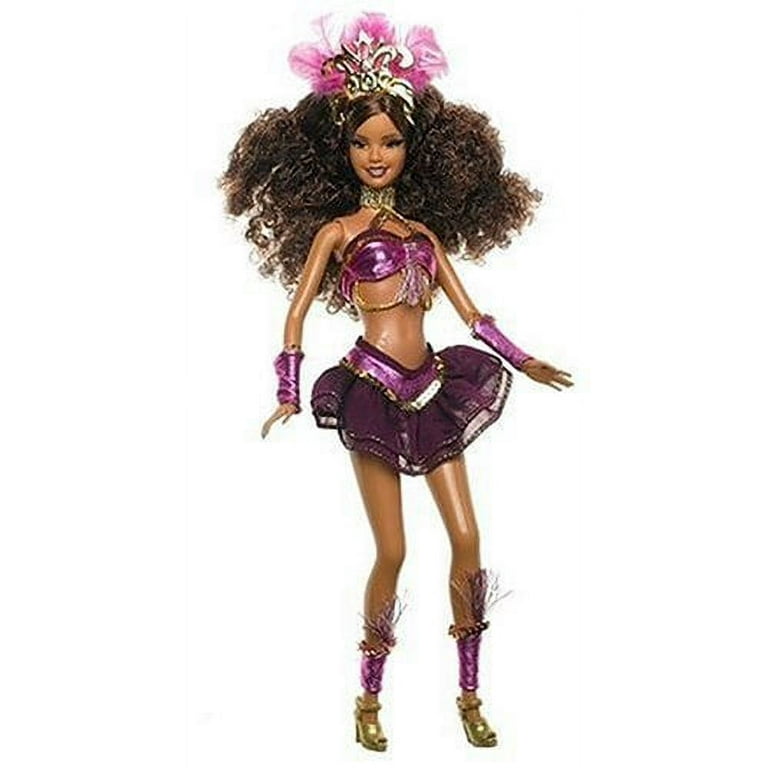  Barbie Collector Dolls Of The World Carnaval Barbie Doll : Toys  & Games