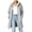 Gray, variant on yillto Womens Oversized Sweatshirt Long Jacket Zip up Tunics Fall Trendy Baggy Jackets with Pockets
