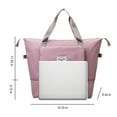 thumbnail image 3 of Expandable Gym Bags, Duffle Bags For Sports And Weekend Travel, Large Capacity Lightweight Overnight Bags For Men And Women, Travel Duffel Bags, Sports Tote BagTeissuly Clearance (Pink, ) Teissuly WER202308290940, 3 of 9