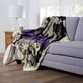 thumbnail image 4 of Mickey Mouse Look Ahead Disney Kids Silk Touch Throw Blanket, 50 x 60 inches Black and White, 4 of 5
