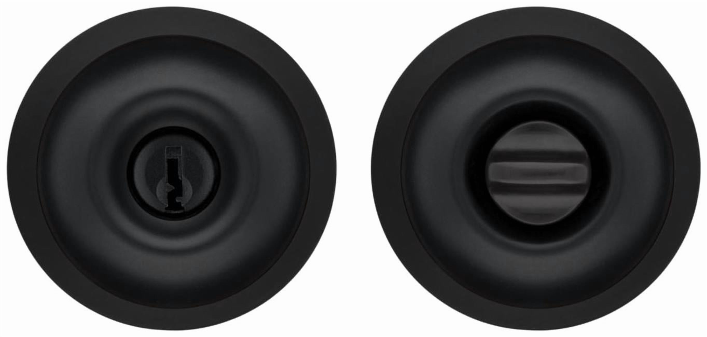 Kwikset SK5000RG-15 Regina Single Cylinder Keyed Entry Door Knob Set - Nickel