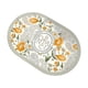 thumbnail image 4 of Alfombra de baño con diseño floral, de secado rápido, antideslizante, con respaldo de goma, súper absorbente. Estilo C, 4 of 9