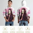thumbnail image 6 of Kamado Nezuko Unisex Sweatshirts Loose Pullover Sweater Hooded Hoodie 3D Printing Jacket Winter Fall Clothes M, 6 of 7