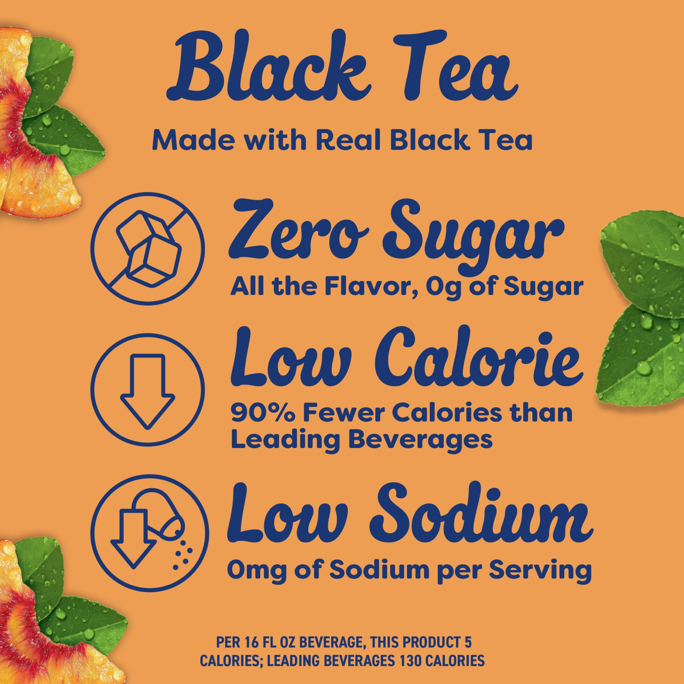 Crystal Light Drink Mix, 10 Packets, for Convenient On-the-Go Flavorful Hydration, Artificially flavored Peach Iced Tea, Zero Sugar, 0.7 oz