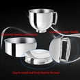 thumbnail image 5 of 5-Quart Stainless Steel Mixing Bowl with Handle, Fit for Kitchen Aid Mixer Bowl, Compatible with KitchenAid Artisan & Classic 4.5-5 QT Tilt-Head Stand Mixers, 5 of 7