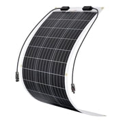 MEGA 100 FLEX | 100 Watt Monocrystalline Solar Panel | Best 12V Flexible Panel for VAN RVs and Off-Grid | High Efficiency
