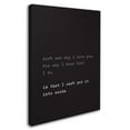 thumbnail image 2 of Trademark Fine Art Megan Romo Why I Love You 30” x 20” Typography Canvas Art Prints, 2 of 3