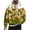Yellow, variant on TFEOQRY Men's Hooded Sweatshirts Fashion Color Blocked Printed Pullover Long Sleeve Hooded Tops Sweatshirt Green