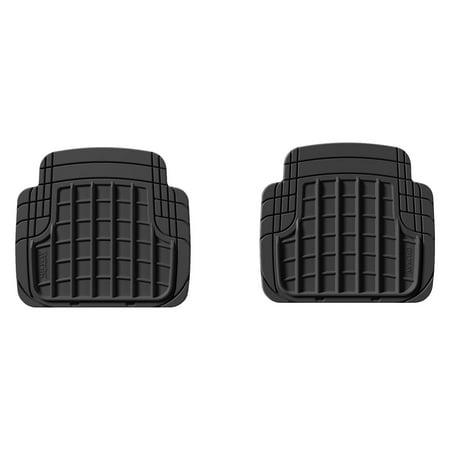 WeatherTech Black Rubber Floor Mat Set