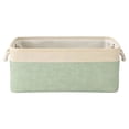 thumbnail image 2 of Fabric Storage Box,12.2X5X8.26inch Storage Basket with Handles, Reinforced Storage Bin, Closet Organizer, Shelf Storage Container, Home Storage Bin for Bedroom Living Room Organization, 2 of 8