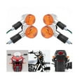 thumbnail image 1 of NARABB Hot Sale 4x Amber Front Rear Turn Signal Blinker Indicator Light Motorcycle, 1 of 9