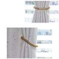 thumbnail image 4 of Bearachild Cortina Tie Back Home Hotel Dormitorio Sala de estar Ventana Cortinas Tieback decorativo Hebilla Cordón Succión Clip Holdback Tratamientos de ventanas Azul oscuro Bearachild HA070013-01, 4 of 6
