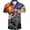 Beam laser paint, variant on Fanient mens Hawaiian shirt summer 3D print casual short sleeve button down graphic Aloha dress shirts