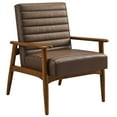 thumbnail image 5 of Jensen Vegan Leather Accent Chair in Walnut Brown, 5 of 9