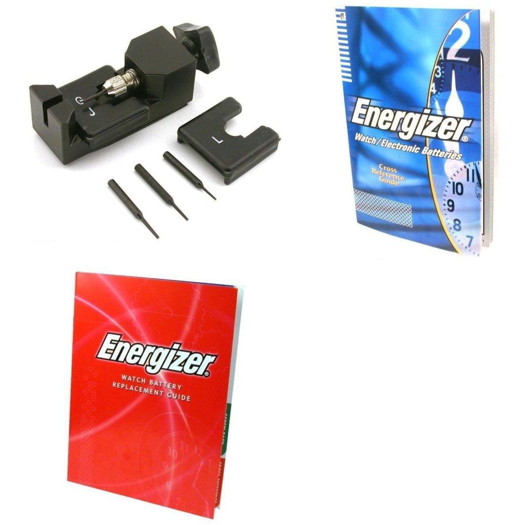 Watch Band Pin Link Remover with Two Battery Guide Books Watchmakers