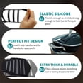 thumbnail image 4 of SomWiBe Silicone Pot Lid Lock Strap Heat Resistant Cookware Safety Strap for Travel, Camping and Kitchen Use Black 12.2in, 4 of 6