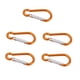 thumbnail image 1 of Mosquetón 5 Unidades de Aluminio D Mosquetónes Gancho colgante Clip Acampar, 1 of 9