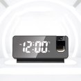 thumbnail image 4 of Projection Alarm Clock For Bedroom, Digital Alarm Clock Radio Dimmer And Usb Charging Ports, 180 Rotable Projectorl, 4 of 5