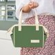 thumbnail image 3 of Bolsa de almuerzo aislada | Lonchera de picnic reutilizable con hielera | Almacenamiento térmico a prueba de fugas | Bolsa portátil de poliéster | Gran capacidad: 9,05 x 7,87 x 5,51 pulgadas | Para, 3 of 5