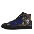 thumbnail image 3 of Alaska State Eagle High Top Canvas Shoes Sneakers Black Size 11.5, 3 of 7