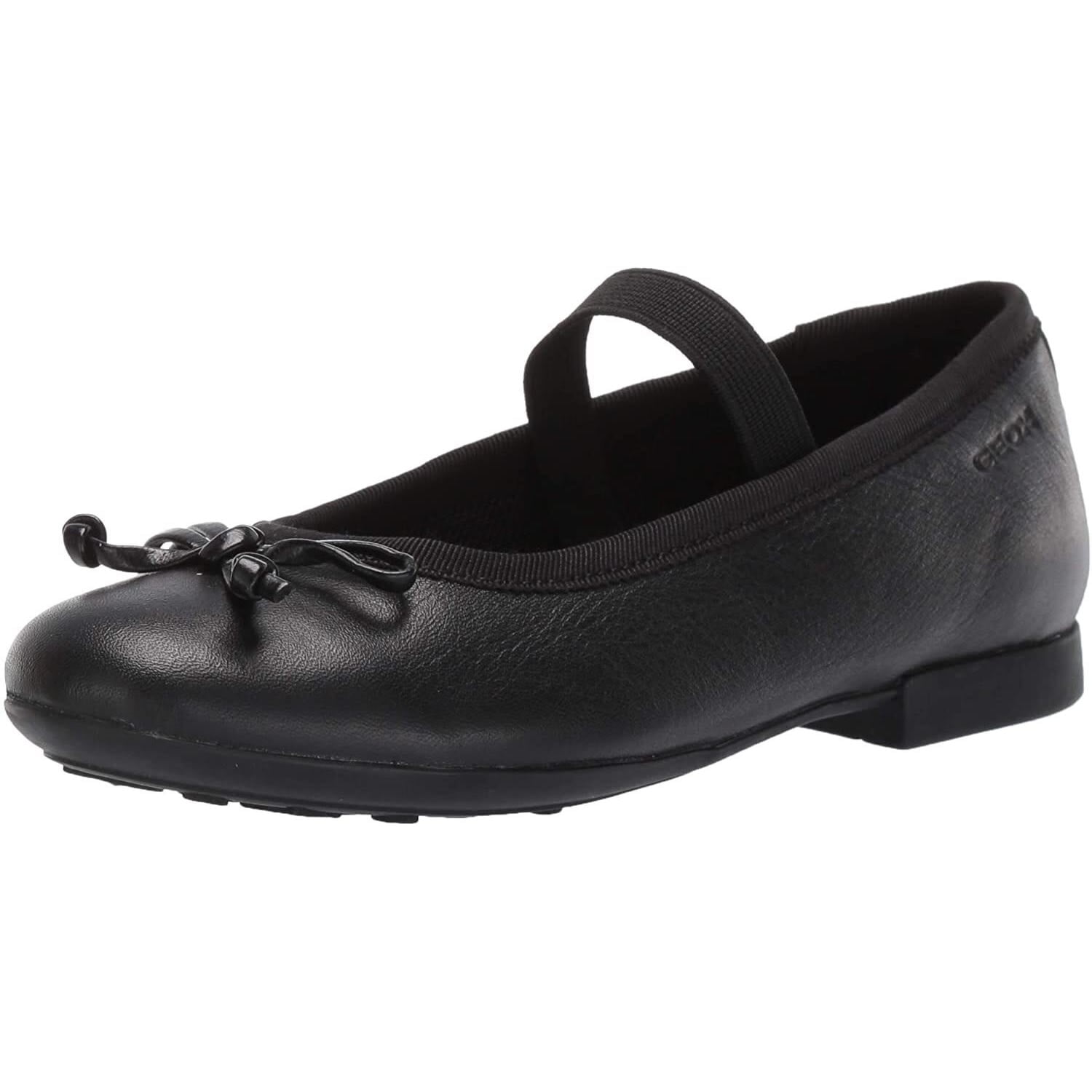 Geox Girls Plie Leather School Shoes Walmart