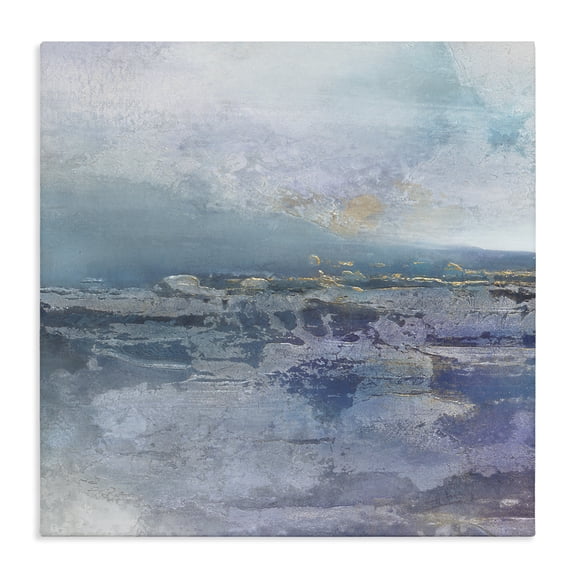 Stupell Industries Glam Abstract Ocean Landscape Splash Canvas Art, 24 x 24, by Scott Brems