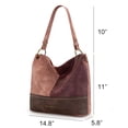 thumbnail image 5 of Bolso Hobo Montana West MWC-047FPK de piel grande para mujer, 5 of 5